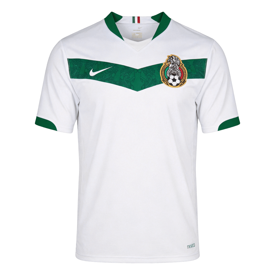 Retro Mexico Mens Away Soccer Jersey World Cup 2006 White