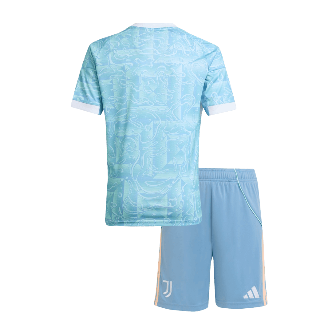 Juventus Kids Away Soccer Kit 2025/26 Blue