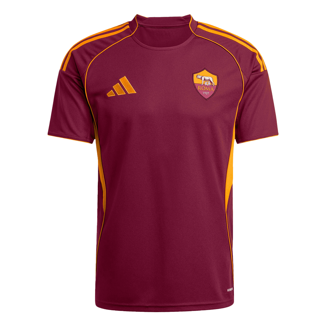 Roma Mens Home Soccer Jersey 2025/26 Red
