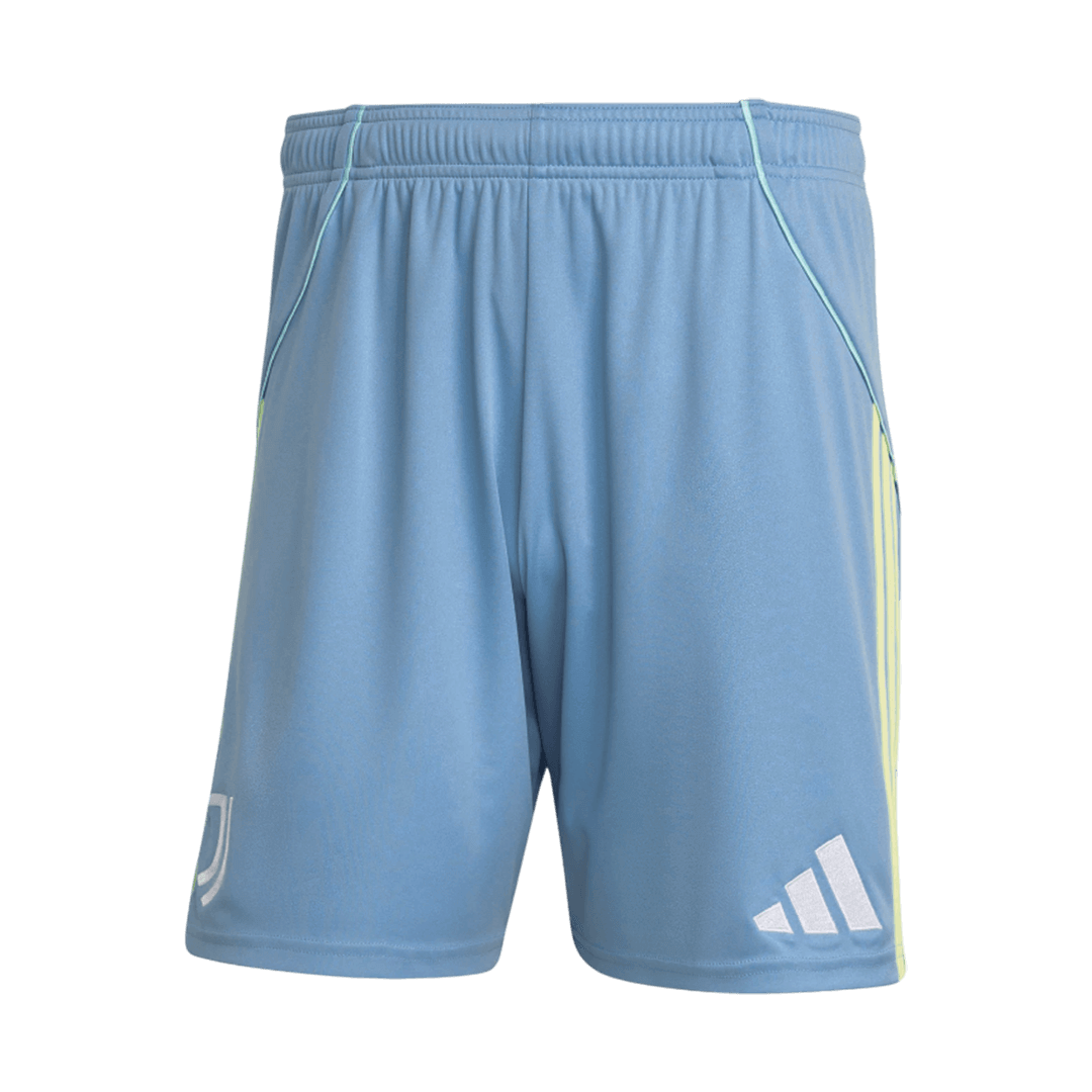 Juventus Mens Away Soccer Shorts 2025/26 Blue