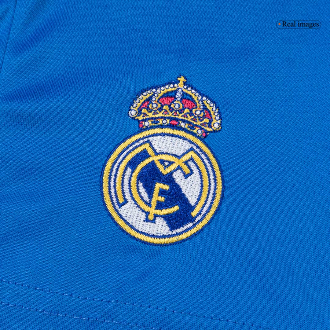 Real Madrid Kids Third Away Soccer Full Set 2025/26 Blue