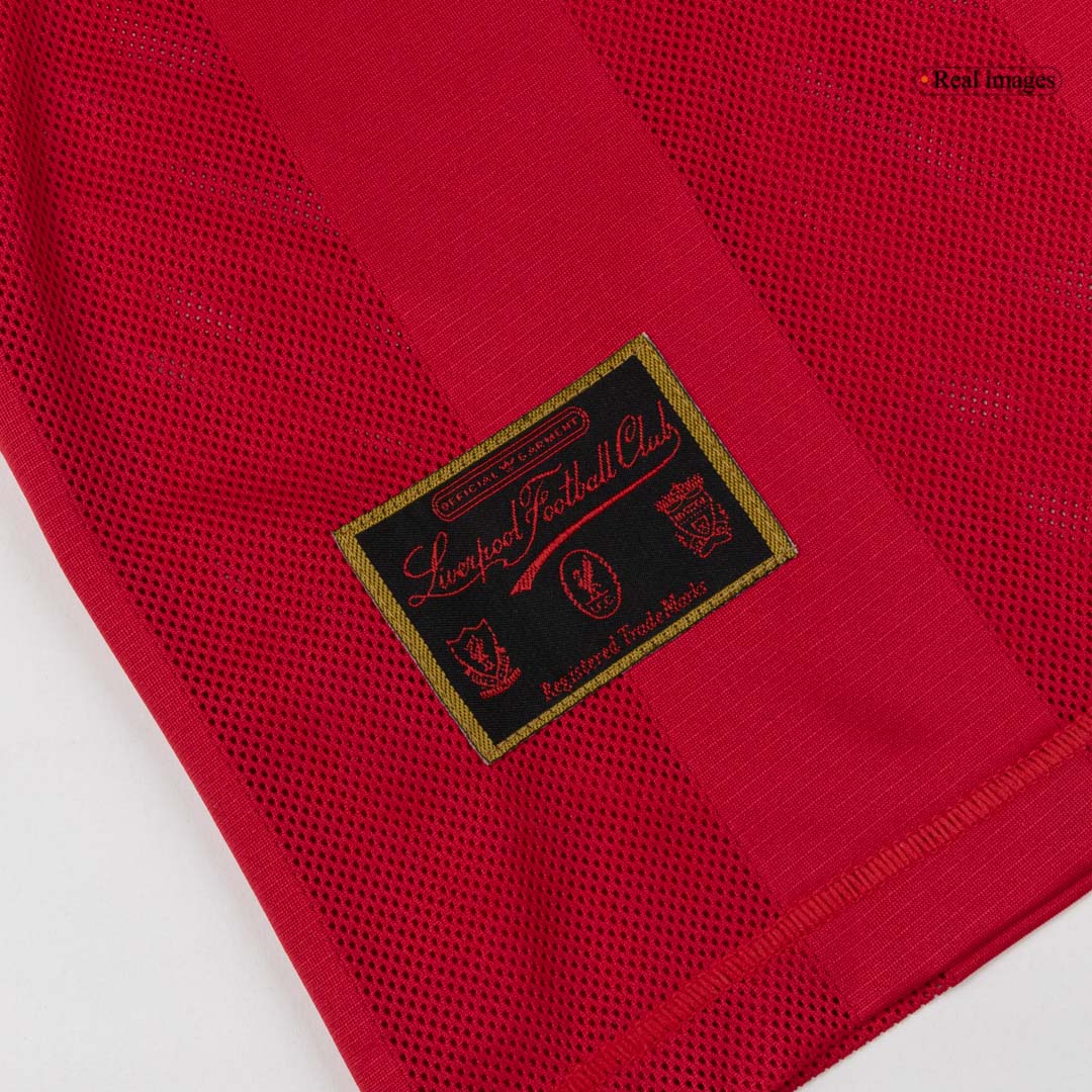 Retro Liverpool Mens Home Soccer Jersey 1995/96 Red