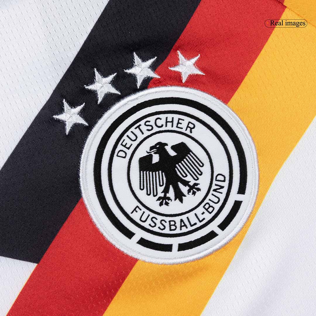 Germany Mens Home Long Sleeve Soccer Jersey World Cup 2026 White
