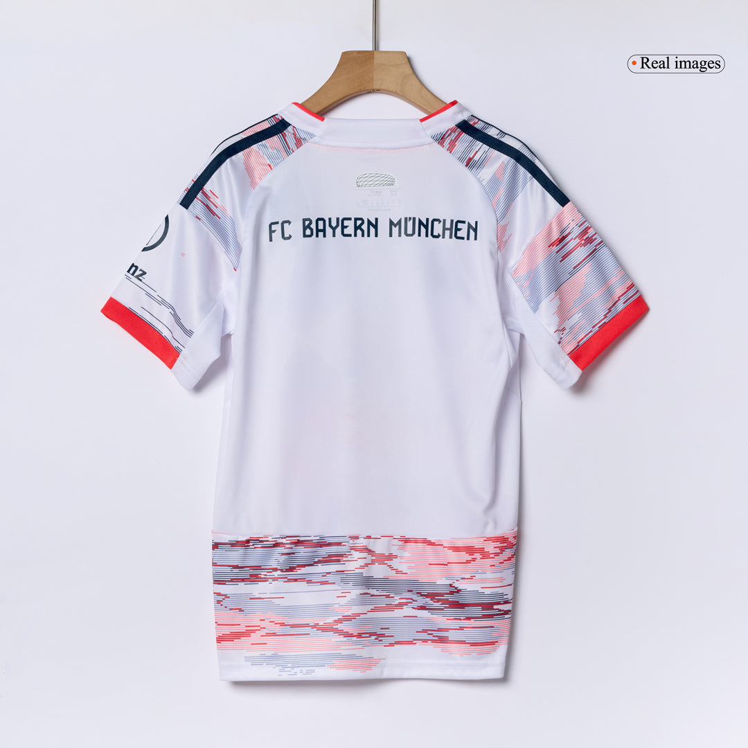 Bayern Munich Kids Away Soccer Full Set 2025/26 White