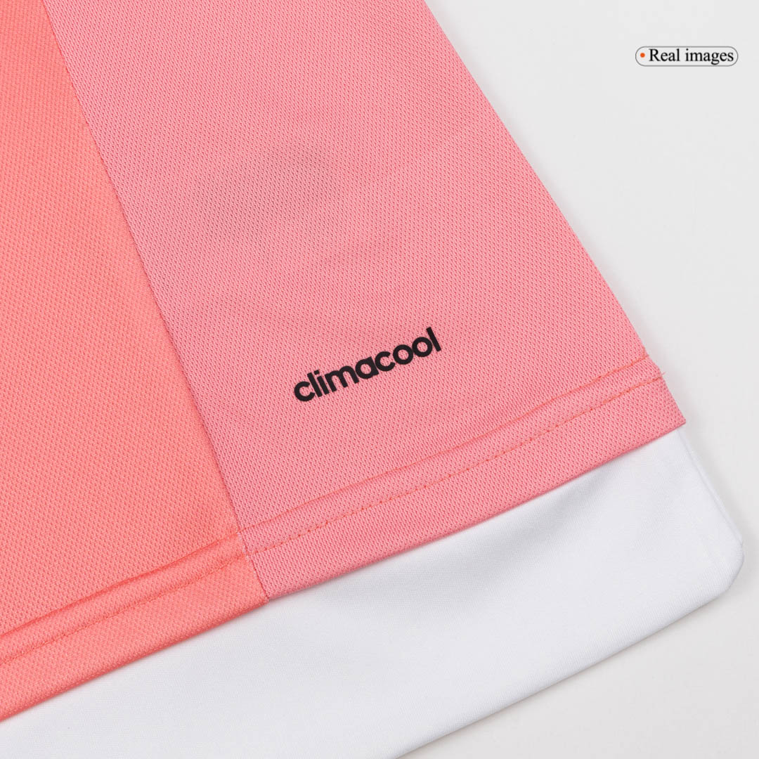 Retro Juventus Mens Away Soccer Jersey 2015/16 Pink