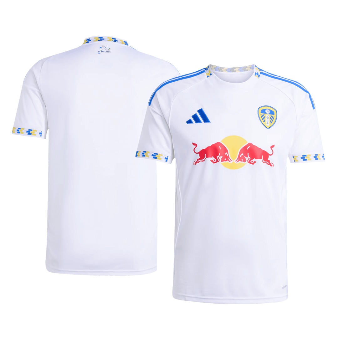 Leeds United Mens Home Soccer Jersey 2025/26 White