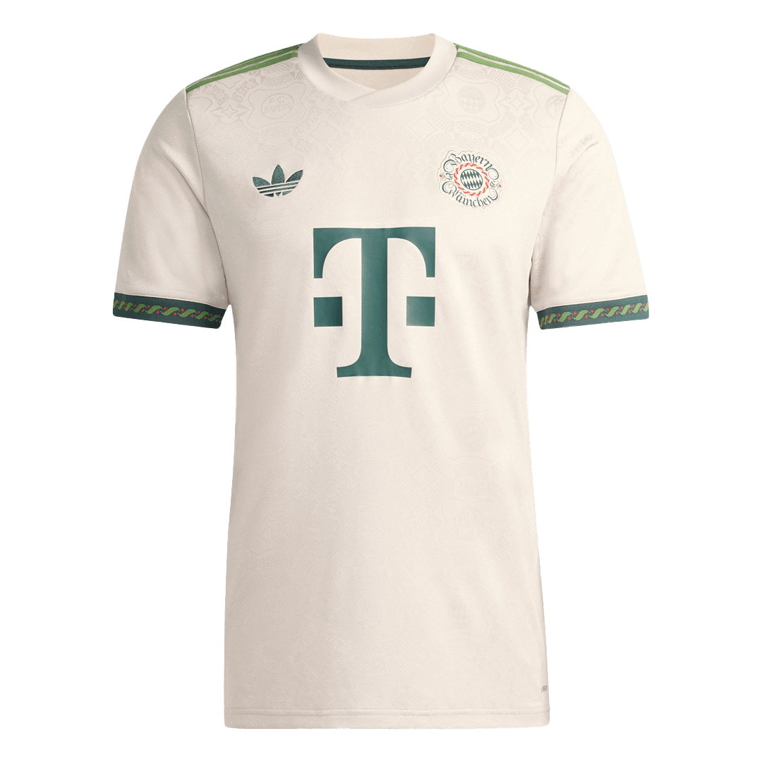 Bayern Munich Mens Soccer Kit 2025/26 Beige