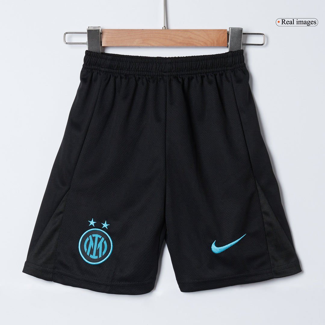 Inter Milan Kids Home Soccer Kit 2025/26 Blue&Black