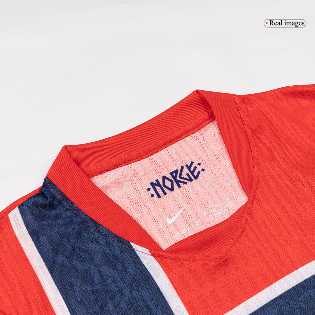 Norway Mens Home Soccer Jersey World Cup 2026 Red - Player Version