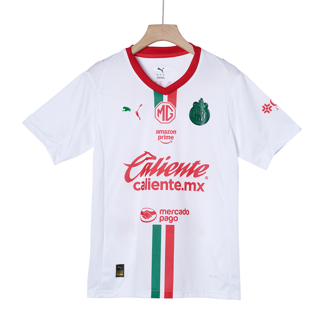 Chivas Mens Away Soccer Jersey 2025/26 White
