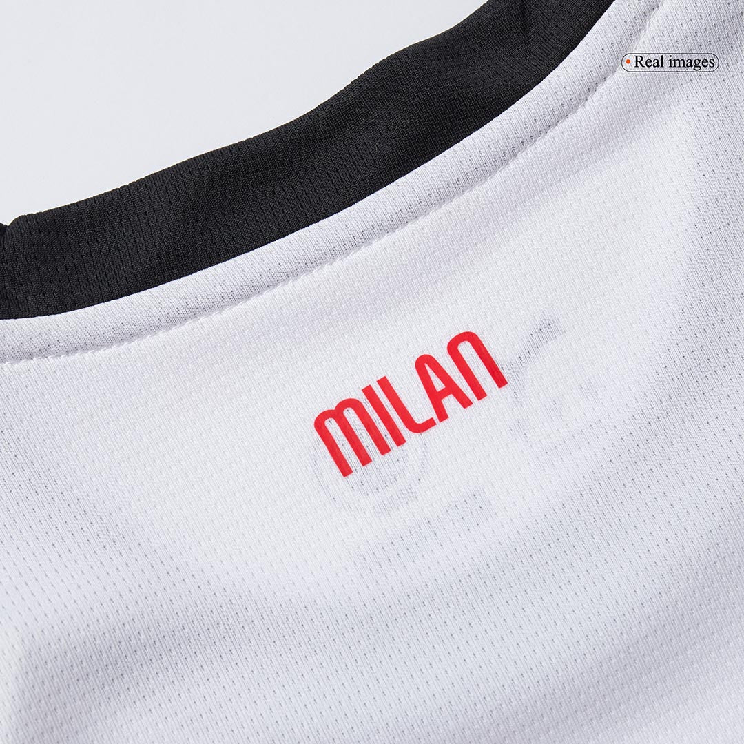 AC Milan Mens Away Soccer Full Set 2025/26 White