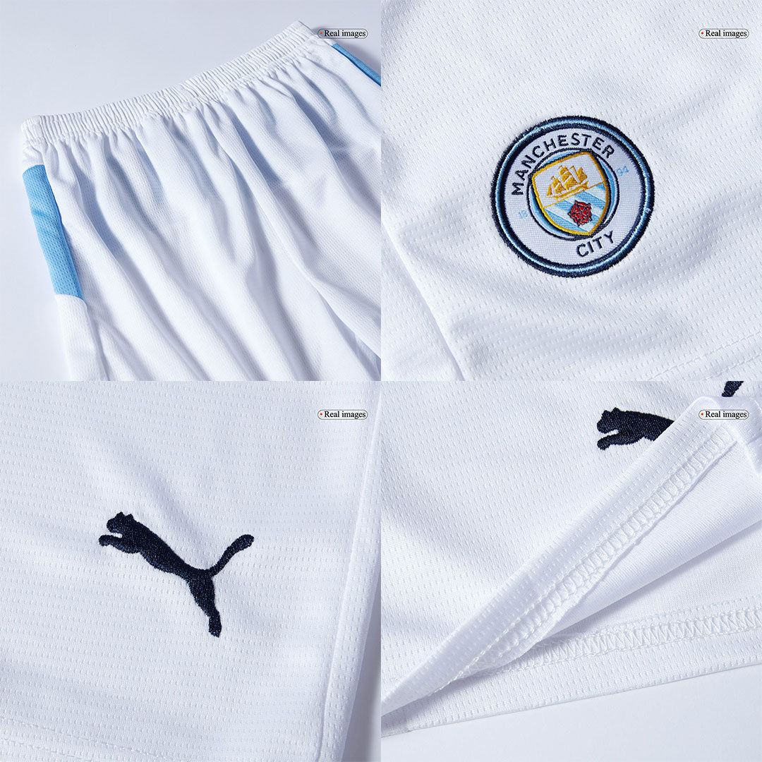 Manchester City Kids Home Soccer Kit 2025/26 Blue