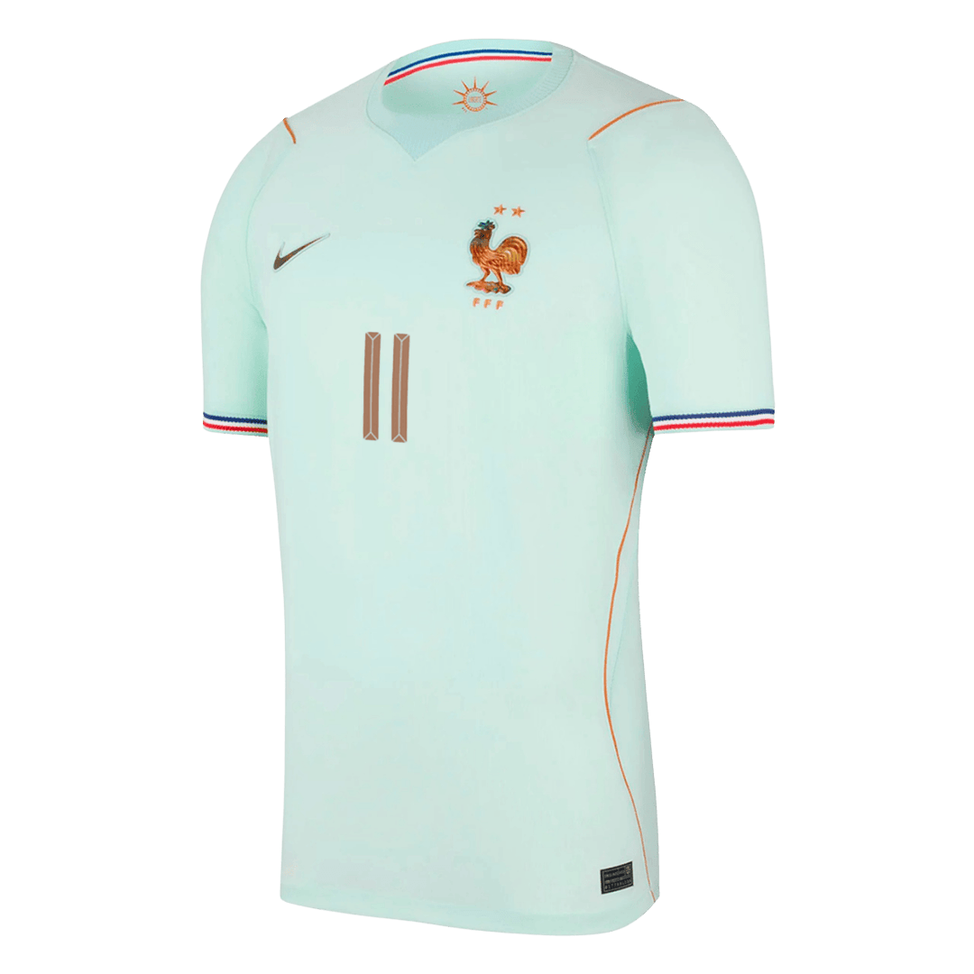 OLISE #11 France Mens Away Soccer Jersey World Cup 2026 Blue