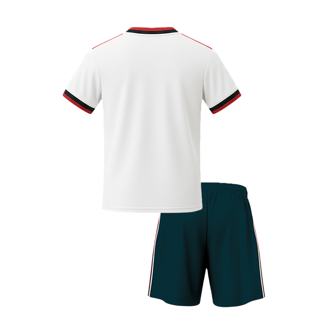 Mexico Kids Away Soccer Kit World Cup 2026 White