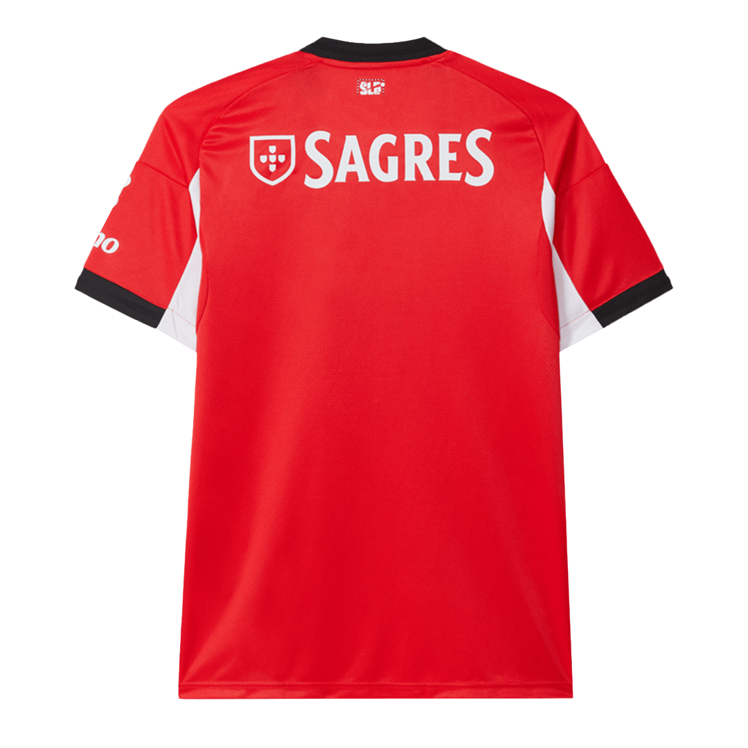 Benfica Mens Home Soccer Jersey 2025/26 Red