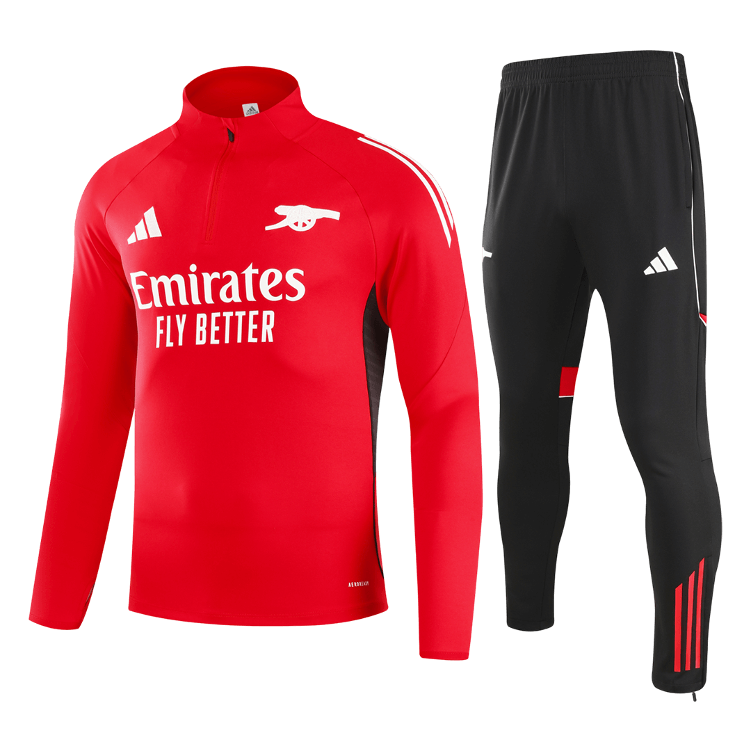 Arsenal Kids Training Tracksuit Kit 2025/26 Red