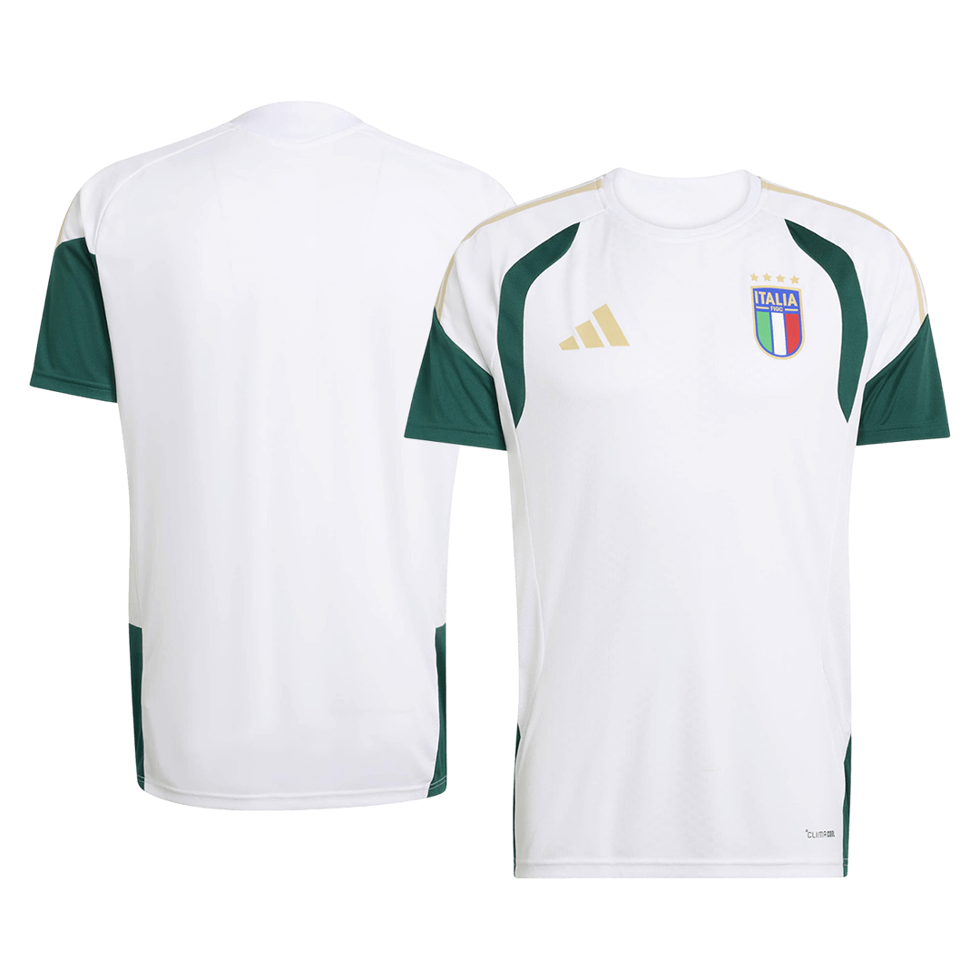 Italy Mens Pre-Match Soccer Jersey World Cup 2026 White