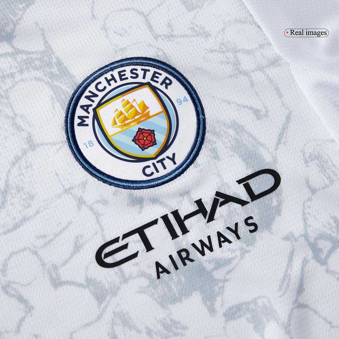 REIJNDERS #4 Manchester City Mens Soccer Jersey World Cup KidSuper 2025/26 White