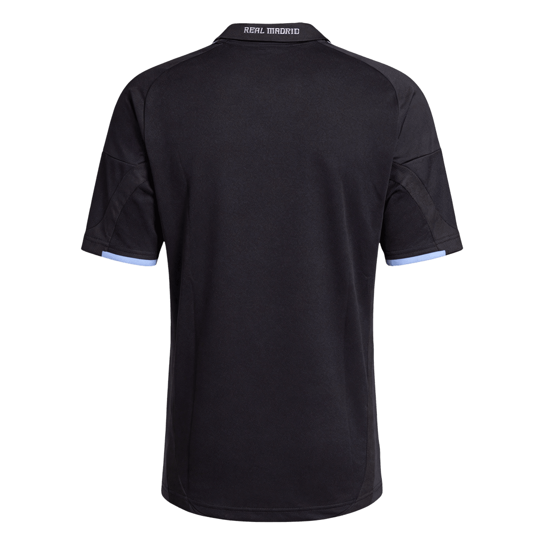 Retro Real Madrid Mens Away Soccer Jersey 2009/10 Black