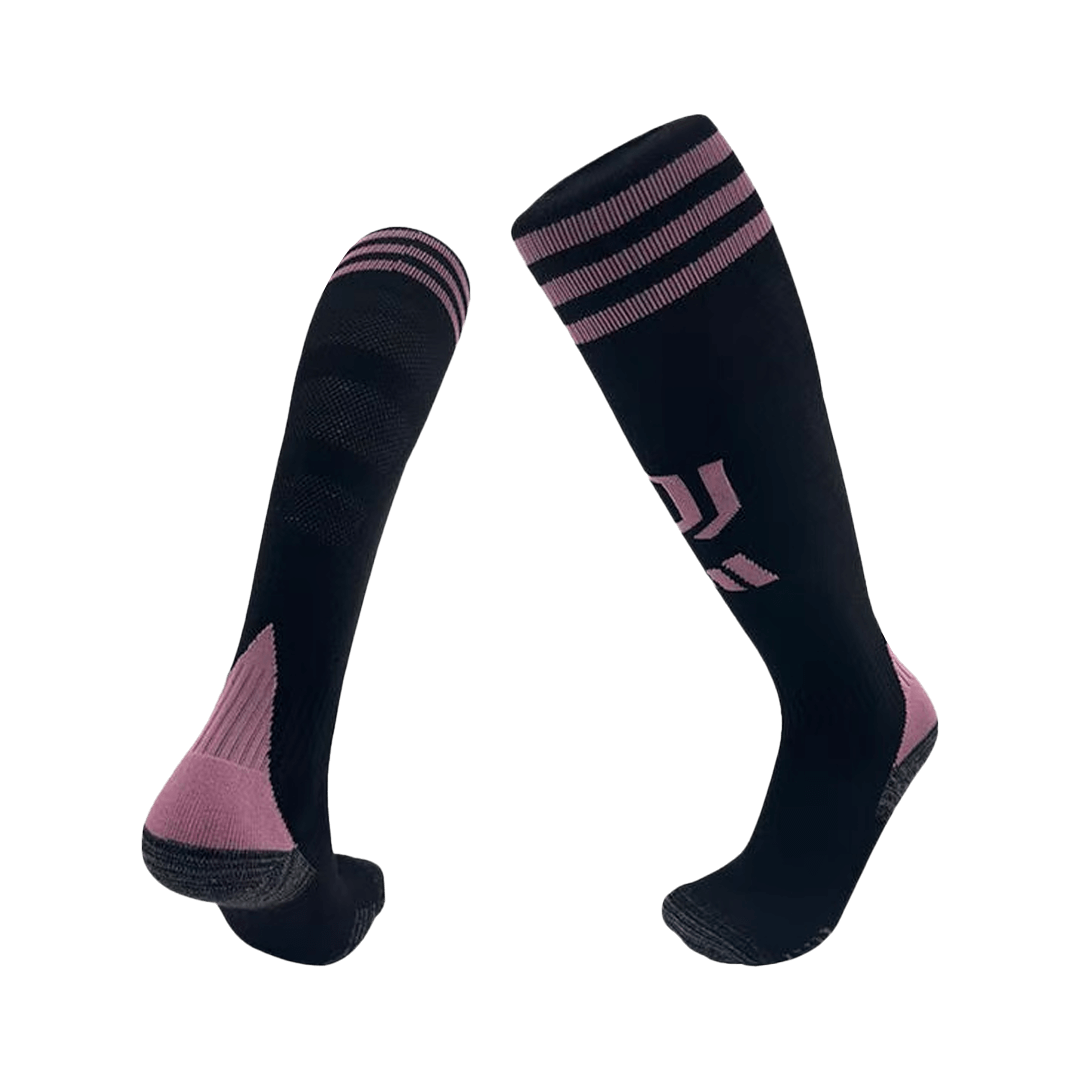 Juventus Kids Home Soccer Socks 2025/26 Black [PREMIUM]