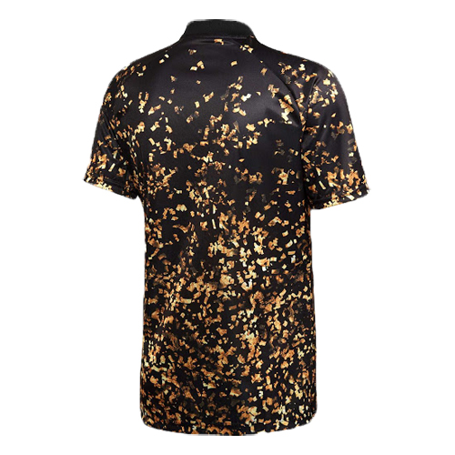 Real Madrid Mens Soccer Jersey 2019/20 Black&Gold