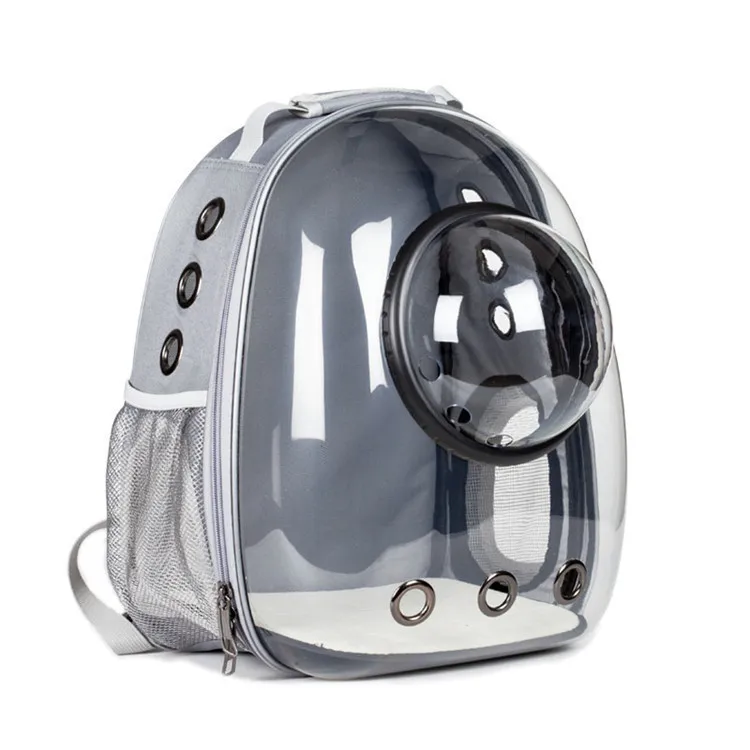 Transparent Sky Window Cat Bag Portable Space Capsule Pet Carrier Breathable Large Capacity Cat Outdoor Backpack-MOXMALL
