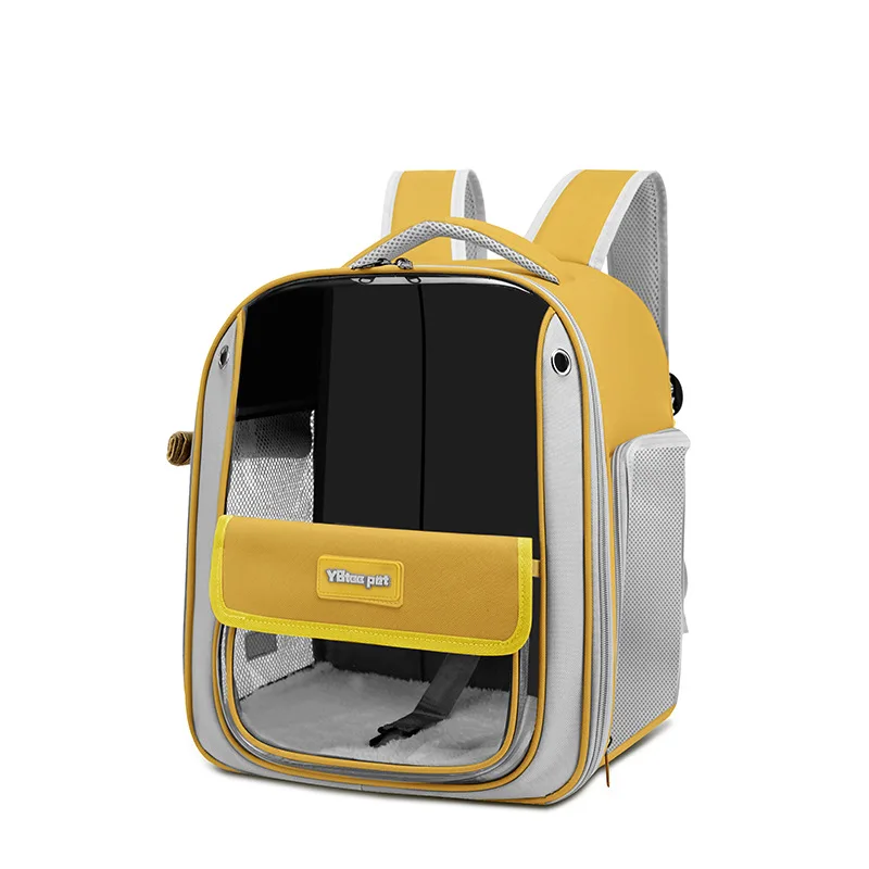 Pet Bag Portable Pet Carriers Travel Products Breathable Comfortable Cat Pet Backpack-MOXMALL