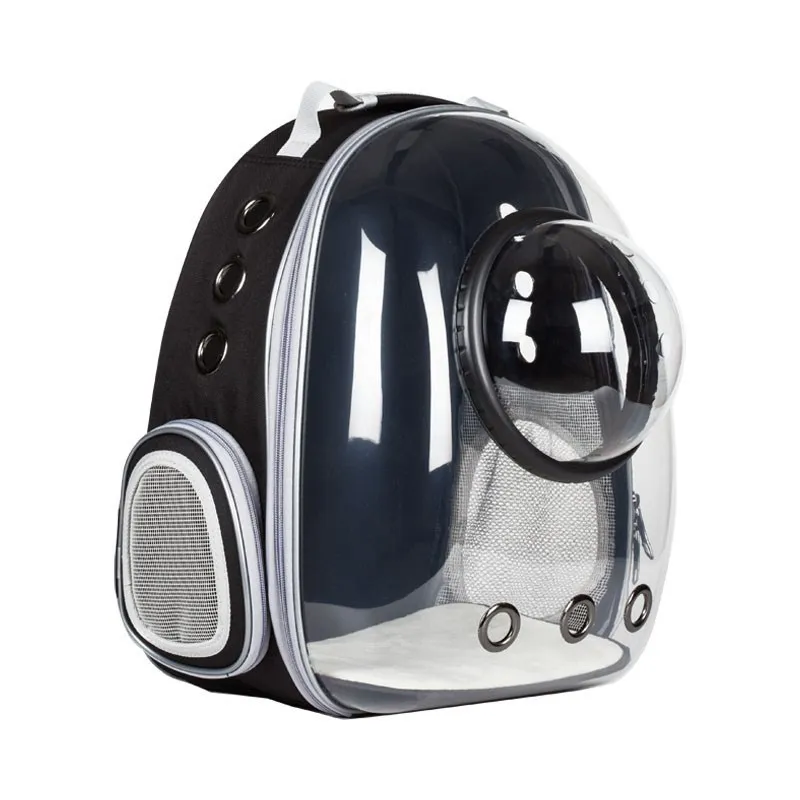 Transparent Sky Window Cat Bag Portable Space Capsule Pet Carrier Breathable Large Capacity Cat Outdoor Backpack-MOXMALL