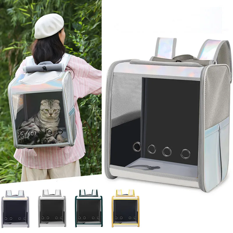 Pets' Travel Bags Wholesale Pet Bag Outdoor Breathable Pet Carrier Backpack-MOXMALL