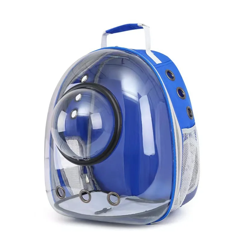 Transparent Sky Window Cat Bag Portable Space Capsule Pet Carrier Breathable Large Capacity Cat Outdoor Backpack-MOXMALL
