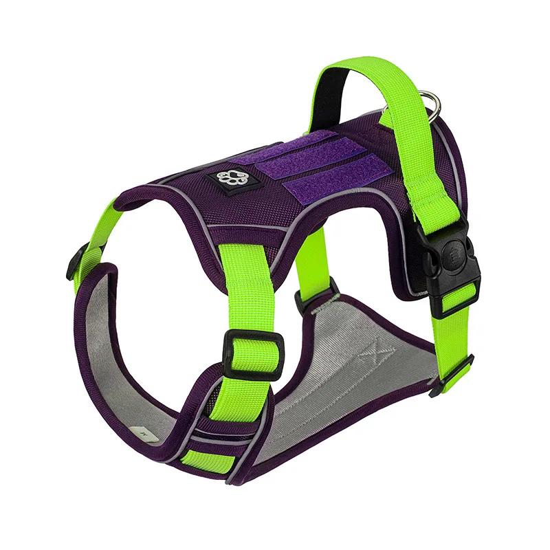 XL Oxford breathable heat dissipation anti-pull vest-style chest harness H-shaped design-MOXMALL