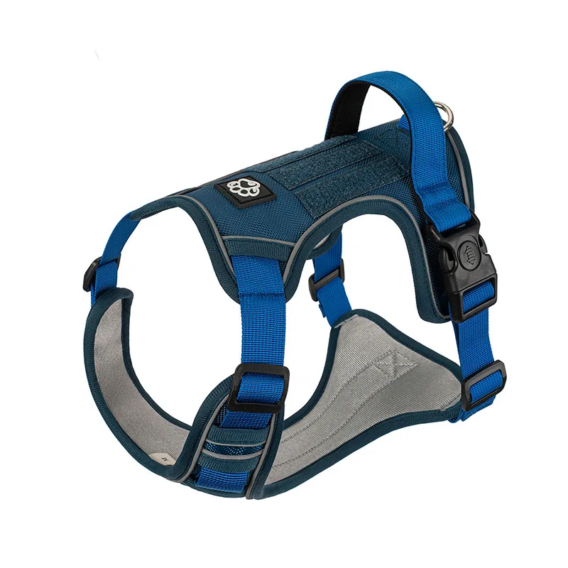 XL Oxford breathable heat dissipation anti-pull vest-style chest harness H-shaped design-MOXMALL