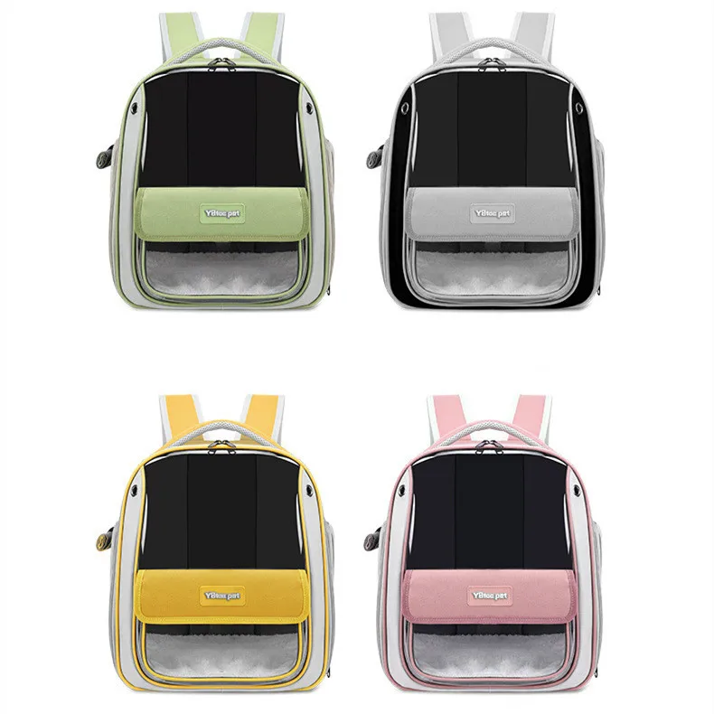Pet Bag Portable Pet Carriers Travel Products Breathable Comfortable Cat Pet Backpack-MOXMALL