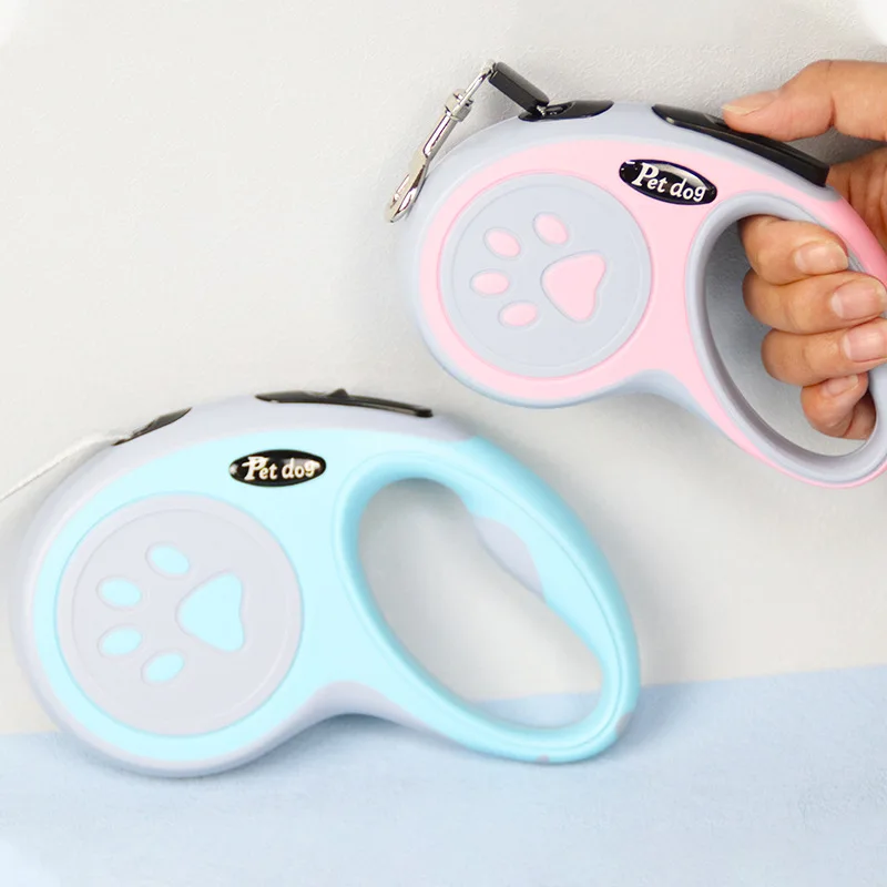 ABS Dog Retractable Leash Walking Dog Automatic Retractable Dog Leash-MOXMALL