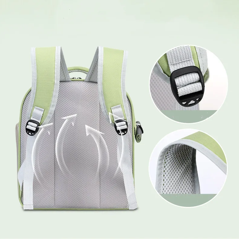 Pet Bag Portable Pet Carriers Travel Products Breathable Comfortable Cat Pet Backpack-MOXMALL