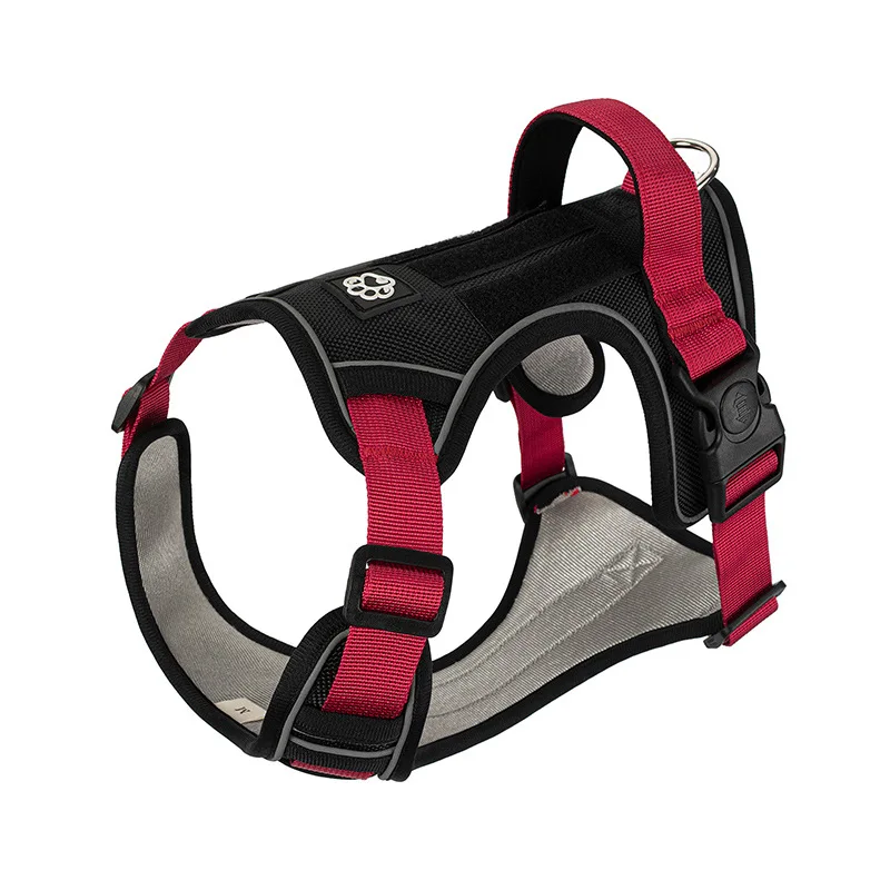 XL Oxford breathable heat dissipation anti-pull vest-style chest harness H-shaped design-MOXMALL