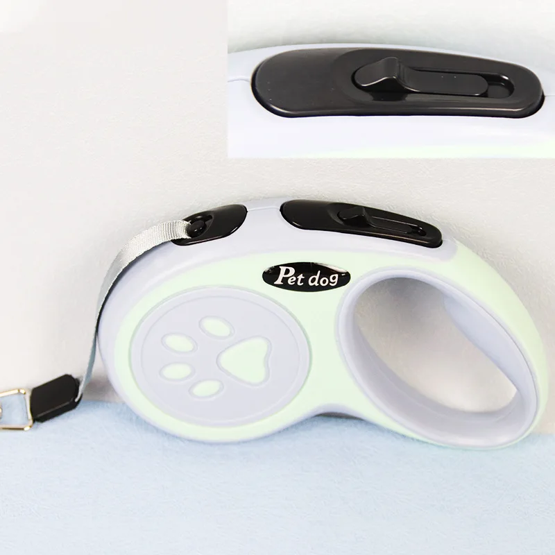 ABS Dog Retractable Leash Walking Dog Automatic Retractable Dog Leash-MOXMALL