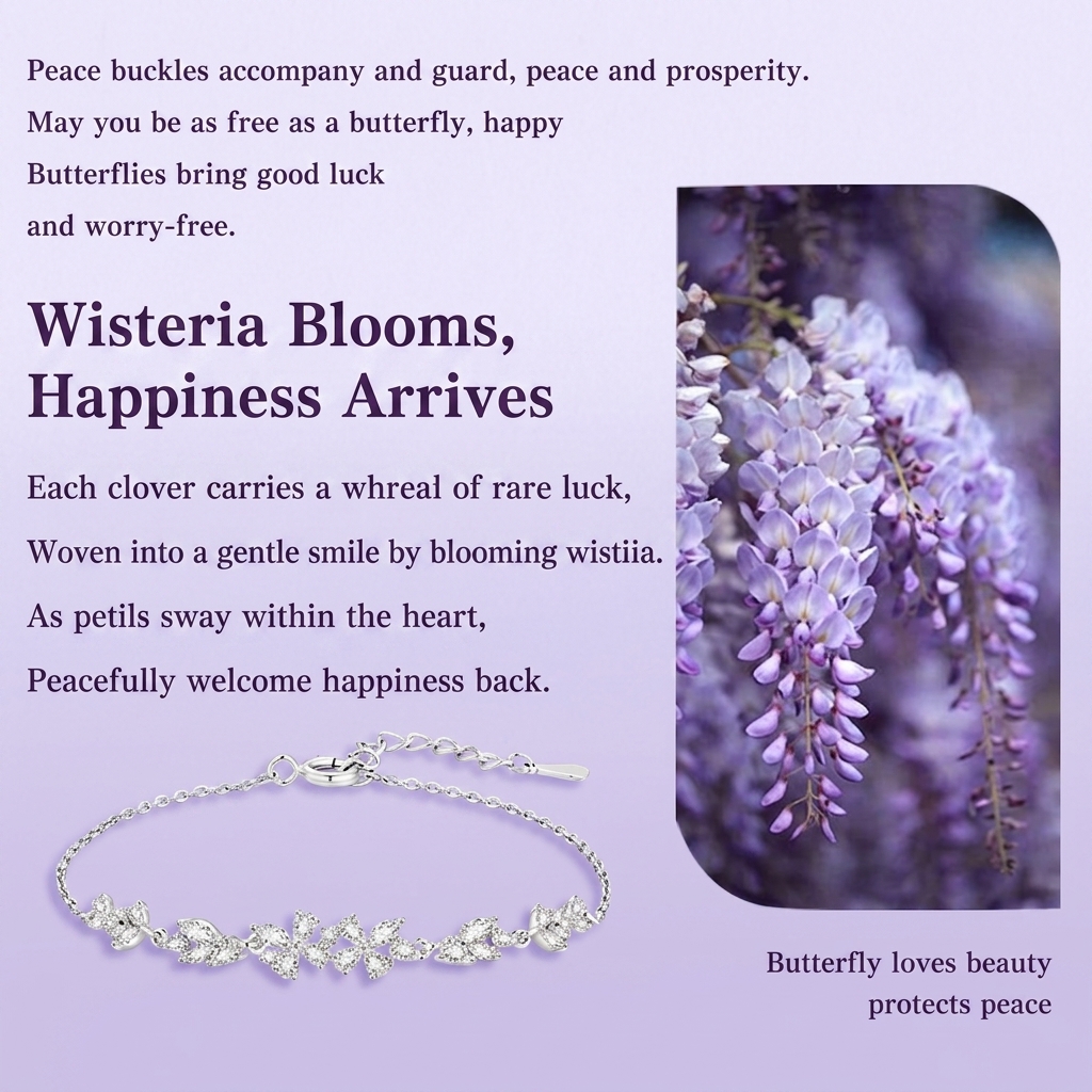 Serenade of Wisteria: Where Rare Luck Meets Endless Romance