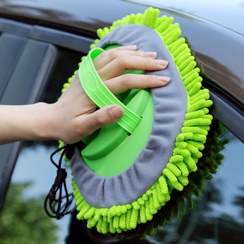 Car wash mop, car cleaning brush, telescopic chenille car wash brush, car cleaning tool, dust duster