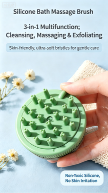Pet Grooming Brush Self‑Cleaning Slicker Brush for Dog Cat Removes Loose Undercoat Hair
