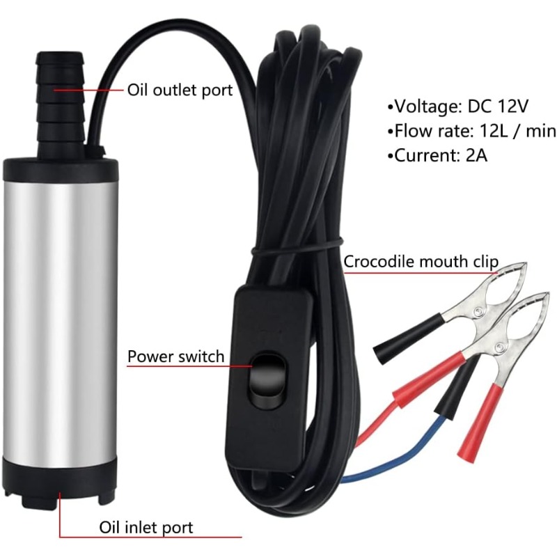 12V alligator clip power supply