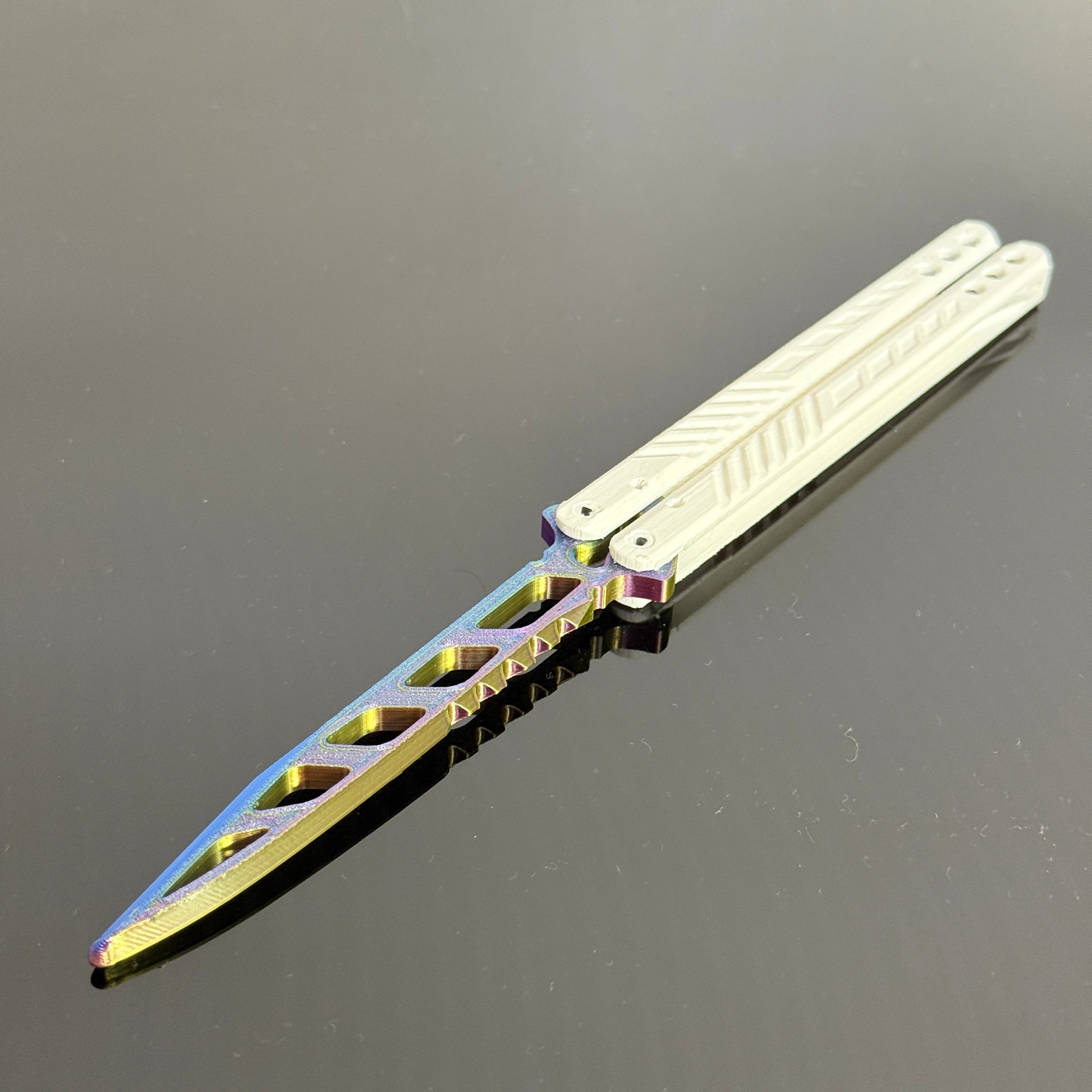 White & Metallic Multi