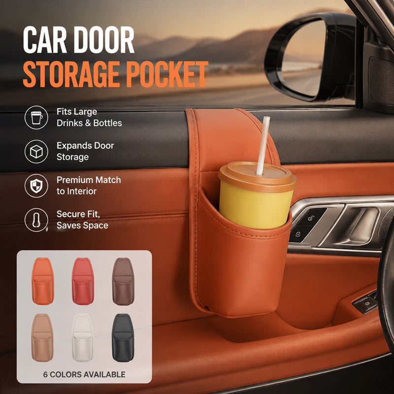 Car door storage pocket main