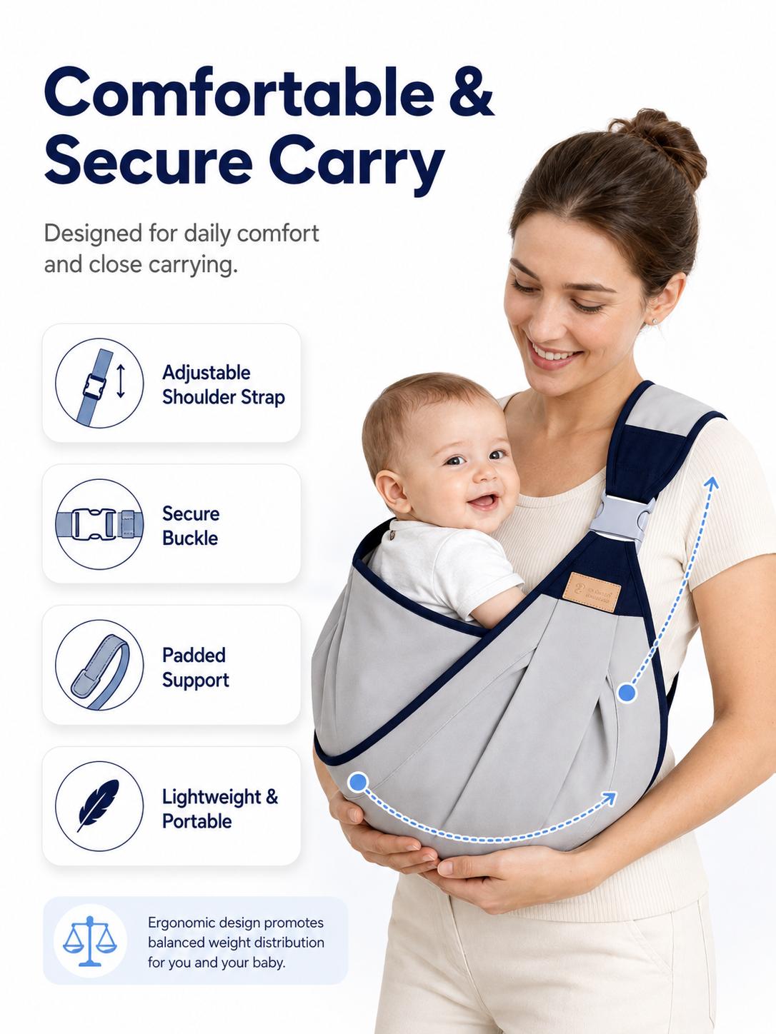 Adjustable Breathable Mesh Baby Hip Seat Carrier