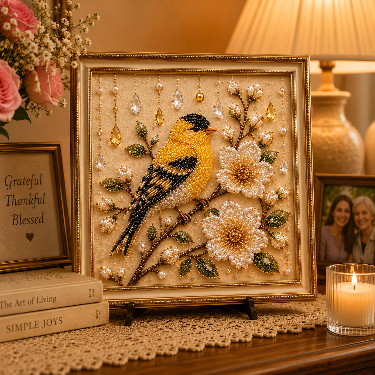 Golden Sunshine Finch