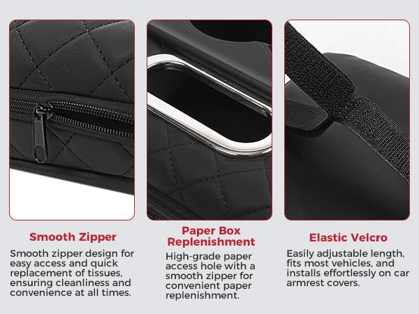 Car Interior Accessories Organizers Close-up View