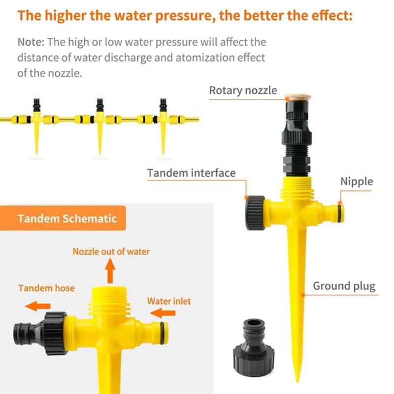 + 1/2 Inch Garden Hose Quick Connector
