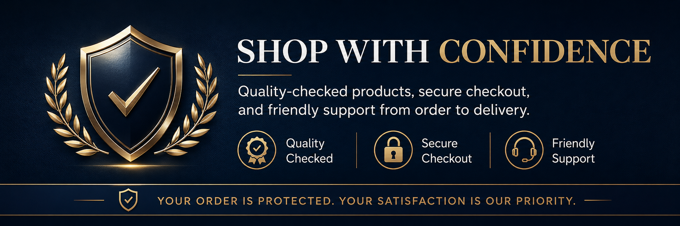Shop With Confidence