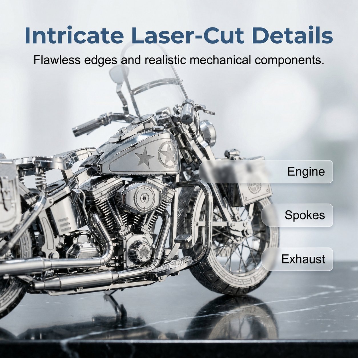 laser‑cut stainless steel parts