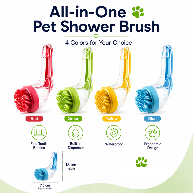 Pet Grooming Brush Dimensions 2